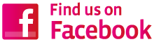Find us on Facebook Logo